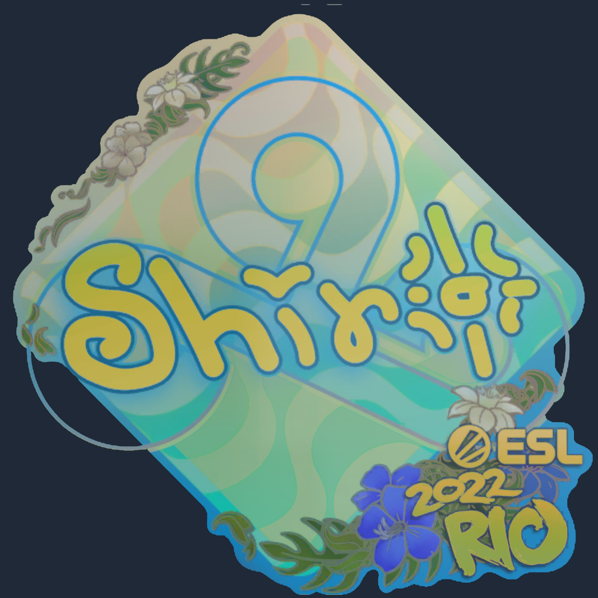 Sticker | sh1ro (Holo) | Rio 2022 Screenshot