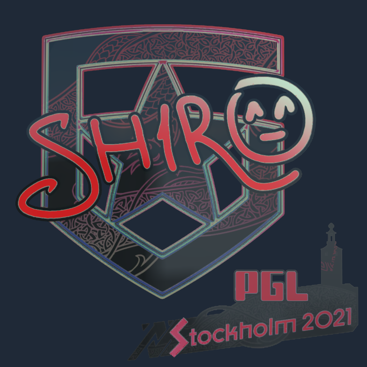 Sticker | sh1ro (Holo) | Stockholm 2021 Screenshot