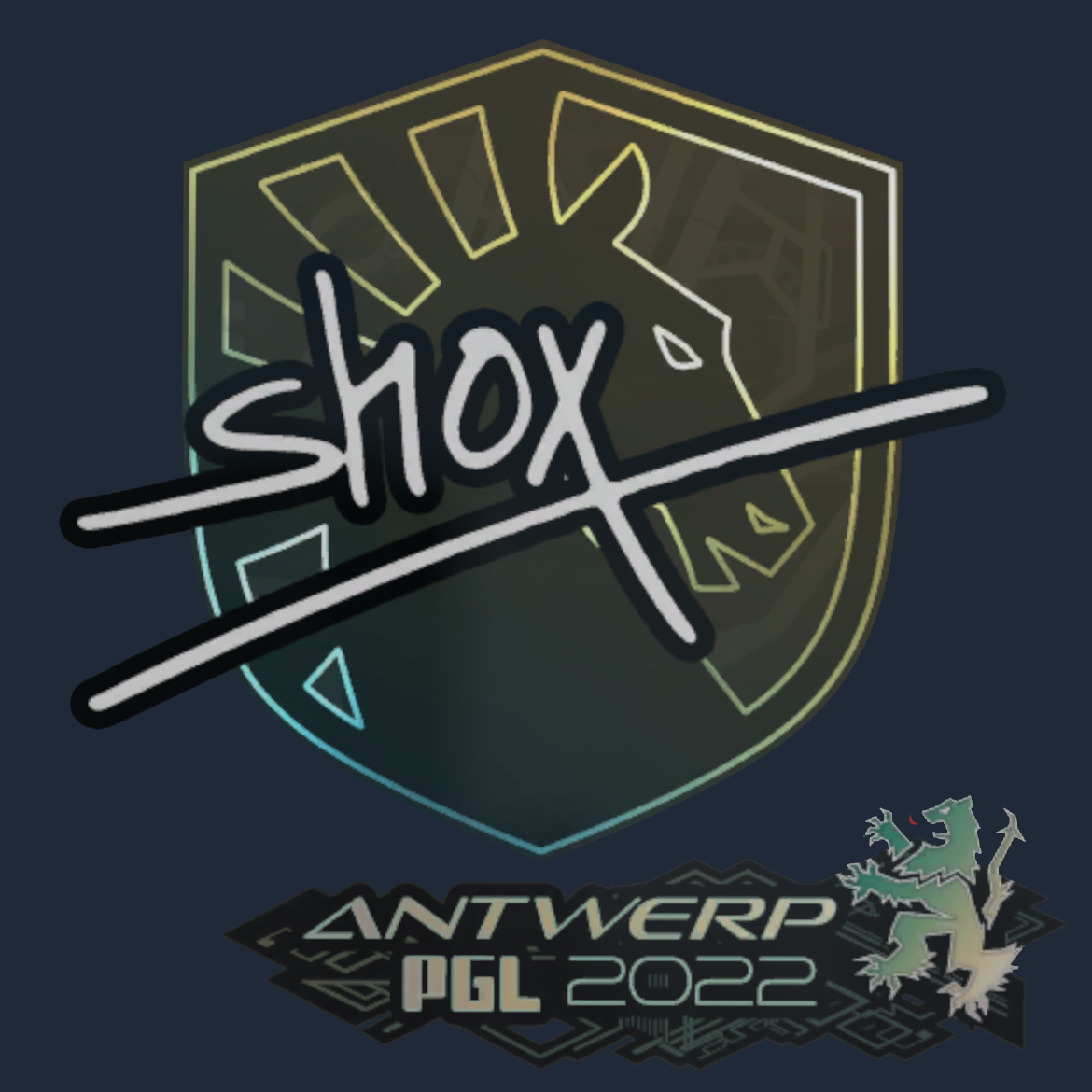 Sticker | shox | Antwerp 2022 Screenshot