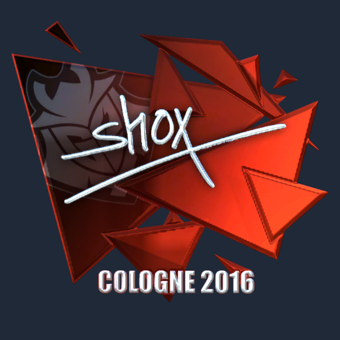 Sticker | shox (Foil) | Cologne 2016 Screenshot