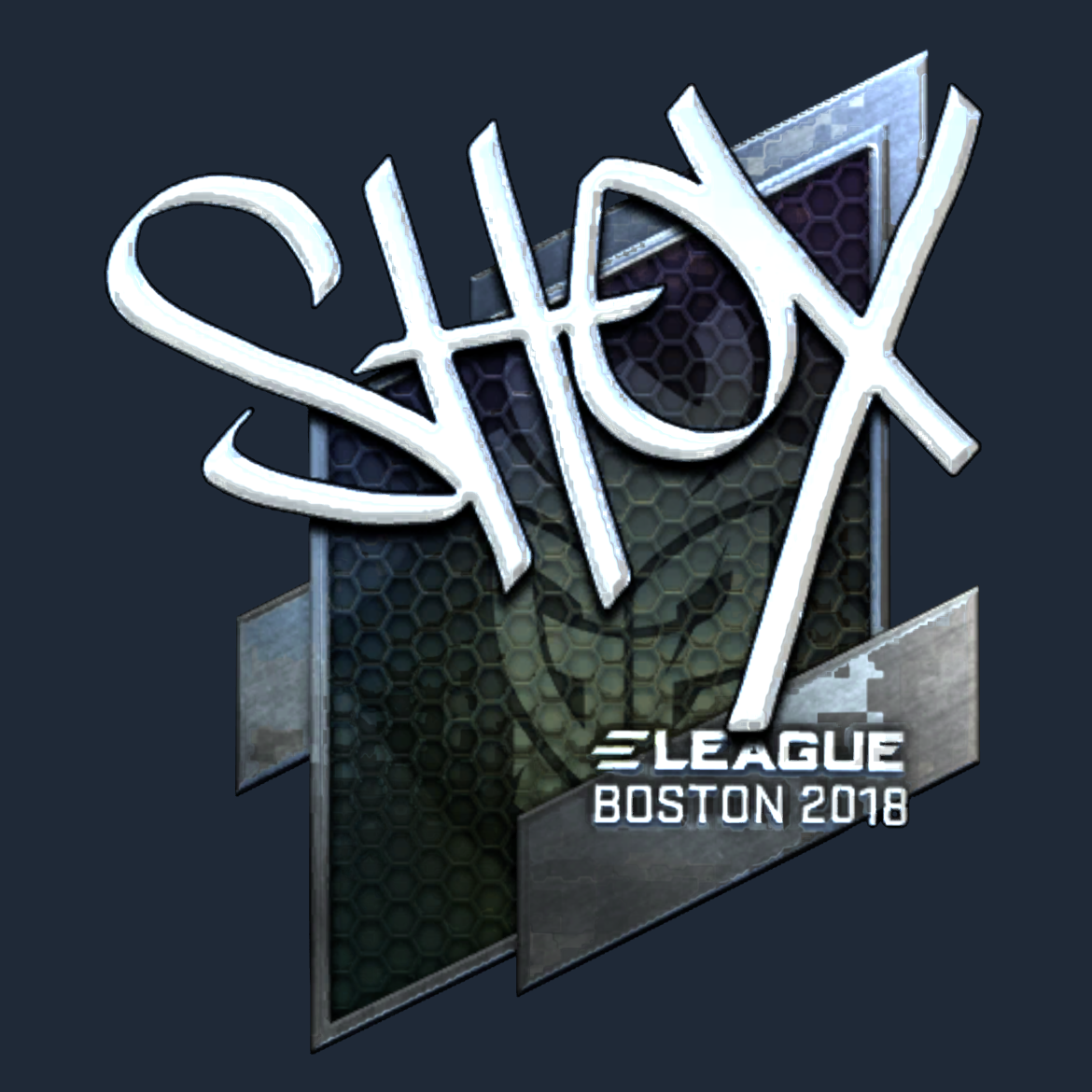 Sticker | shox (Foil) | Boston 2018 Screenshot