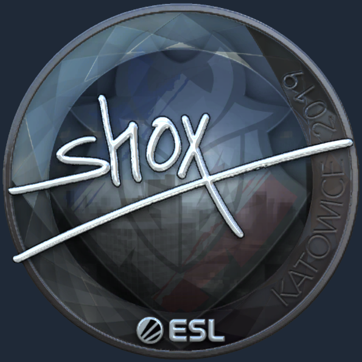Sticker | shox (Foil) | Katowice 2019 Screenshot