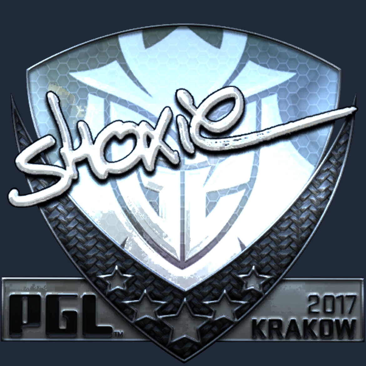 Sticker | shox (Foil) | Krakow 2017 Screenshot