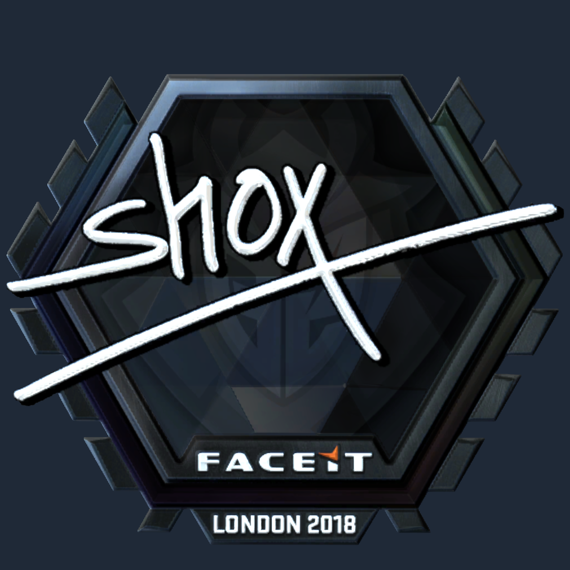 Sticker | shox (Foil) | London 2018 Screenshot