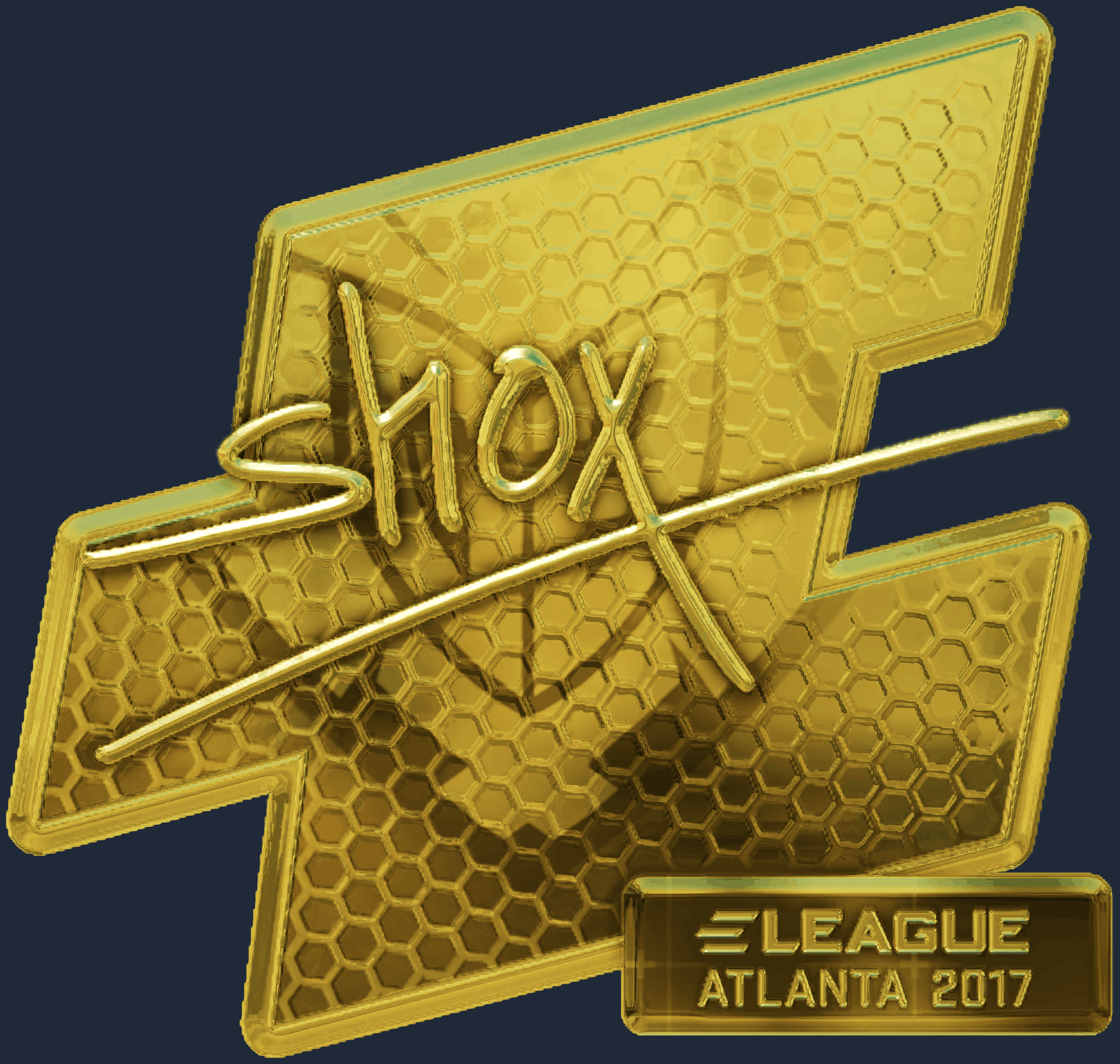 Sticker | shox (Gold) | Atlanta 2017 Screenshot