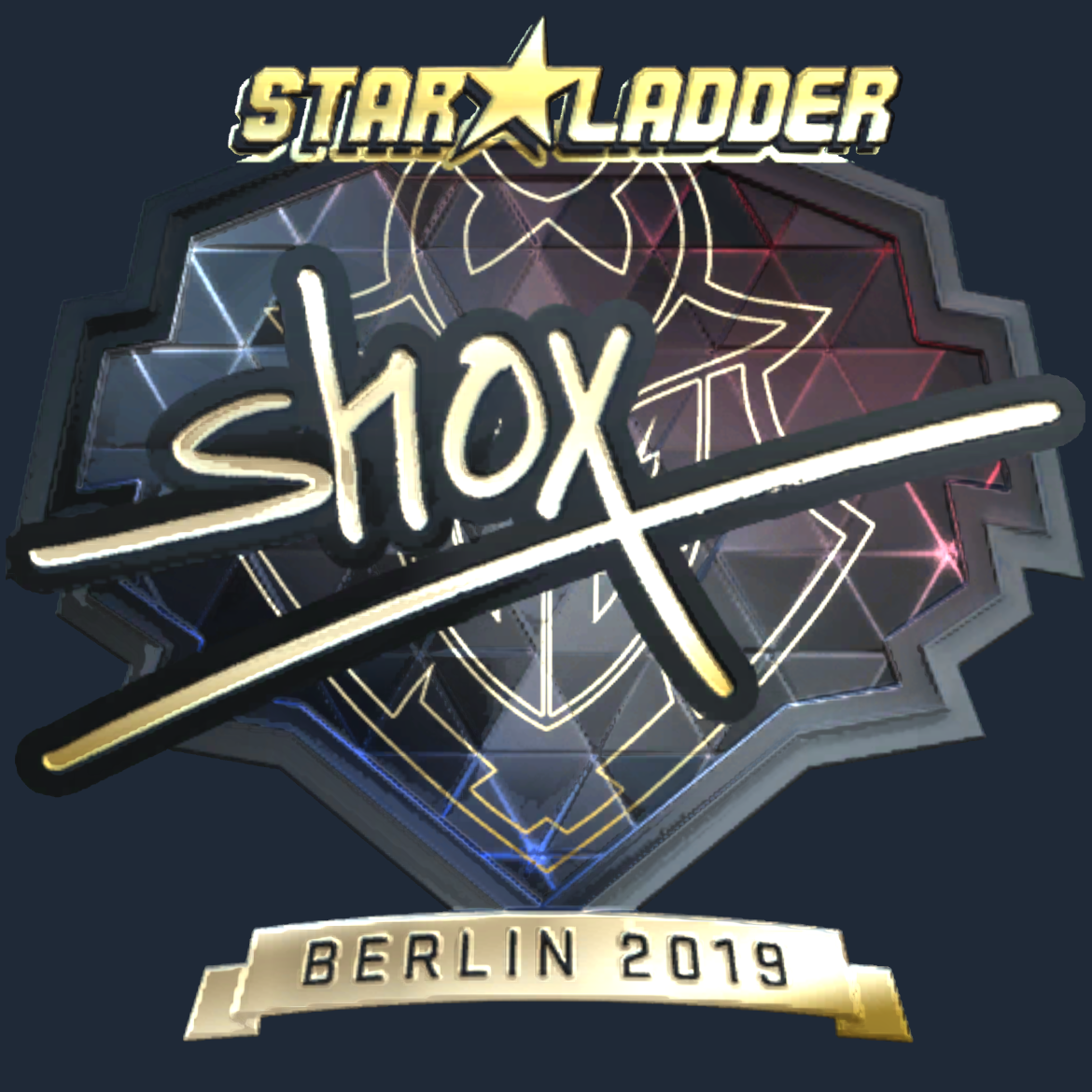 Sticker | shox (Gold) | Berlin 2019 Screenshot