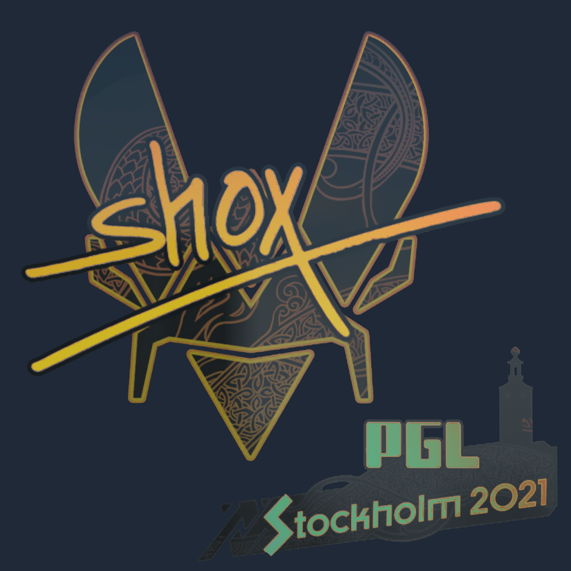 Sticker | shox (Holo) | Stockholm 2021 Screenshot