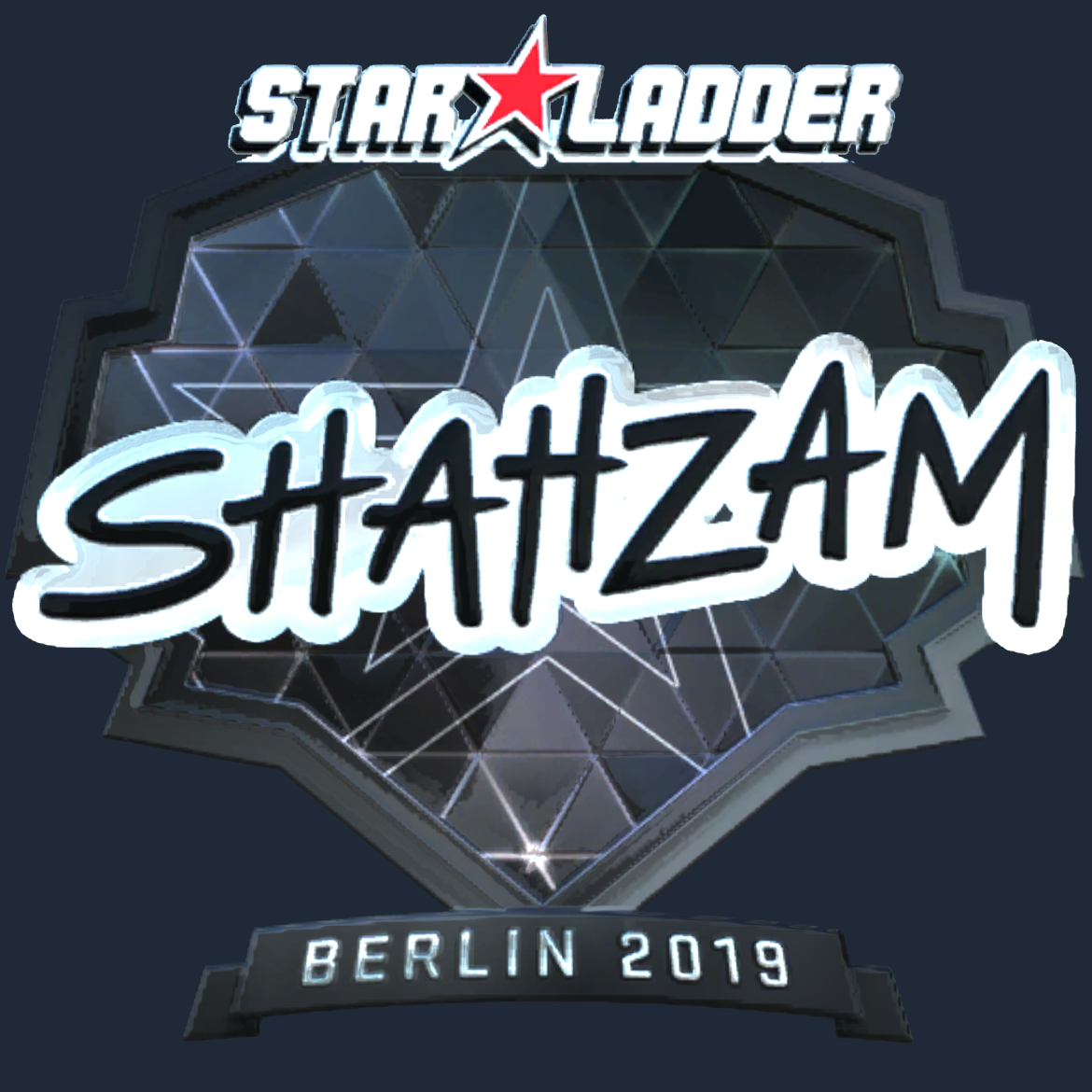 Sticker | ShahZaM (Foil) | Berlin 2019 Screenshot