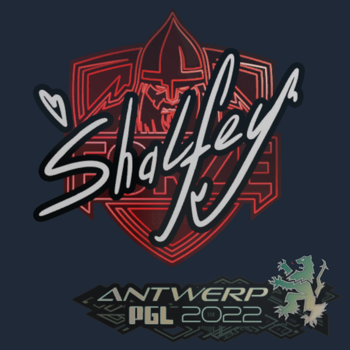 Sticker | shalfey | Antwerp 2022 Screenshot