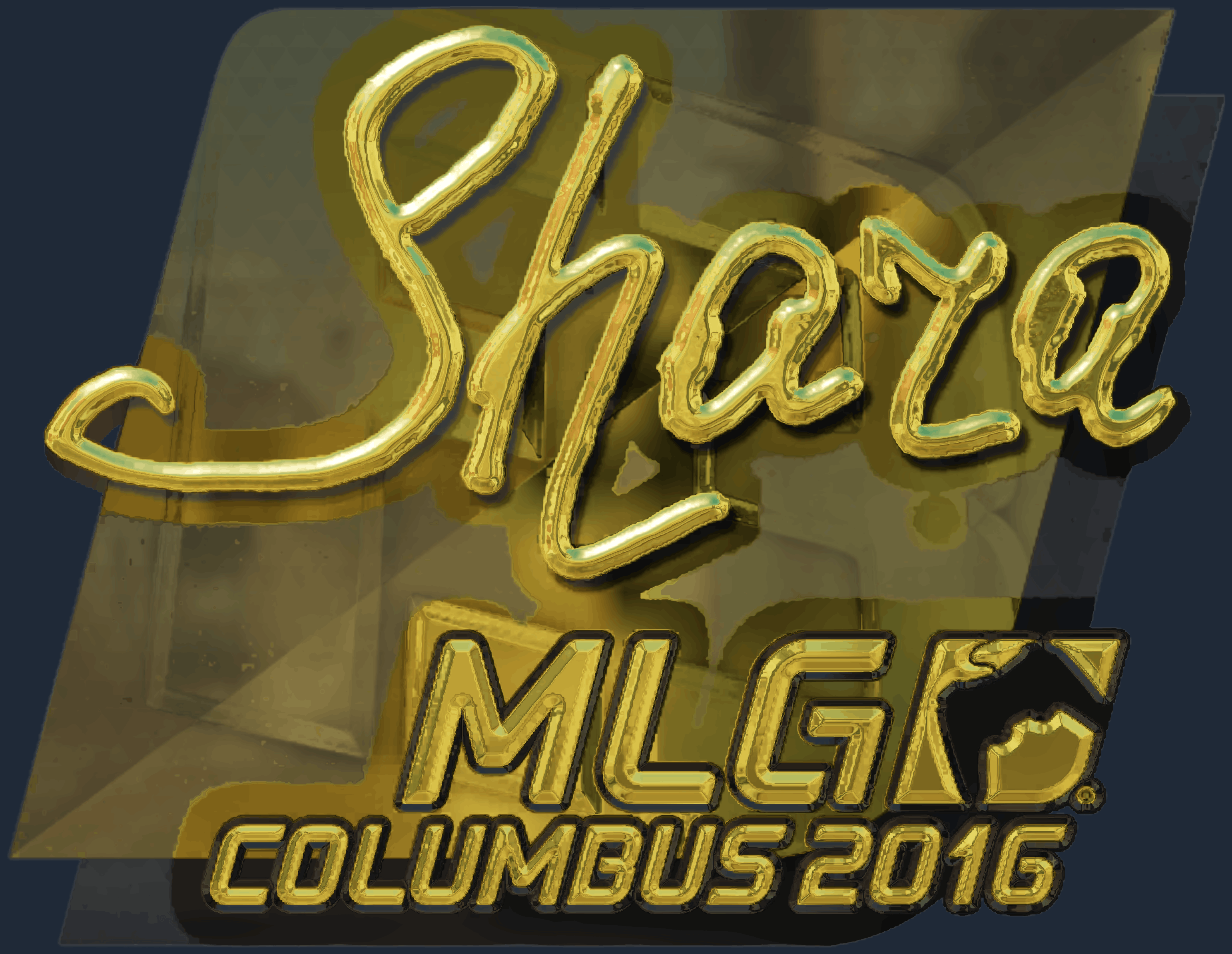 Sticker | Shara (Gold) | MLG Columbus 2016 Screenshot