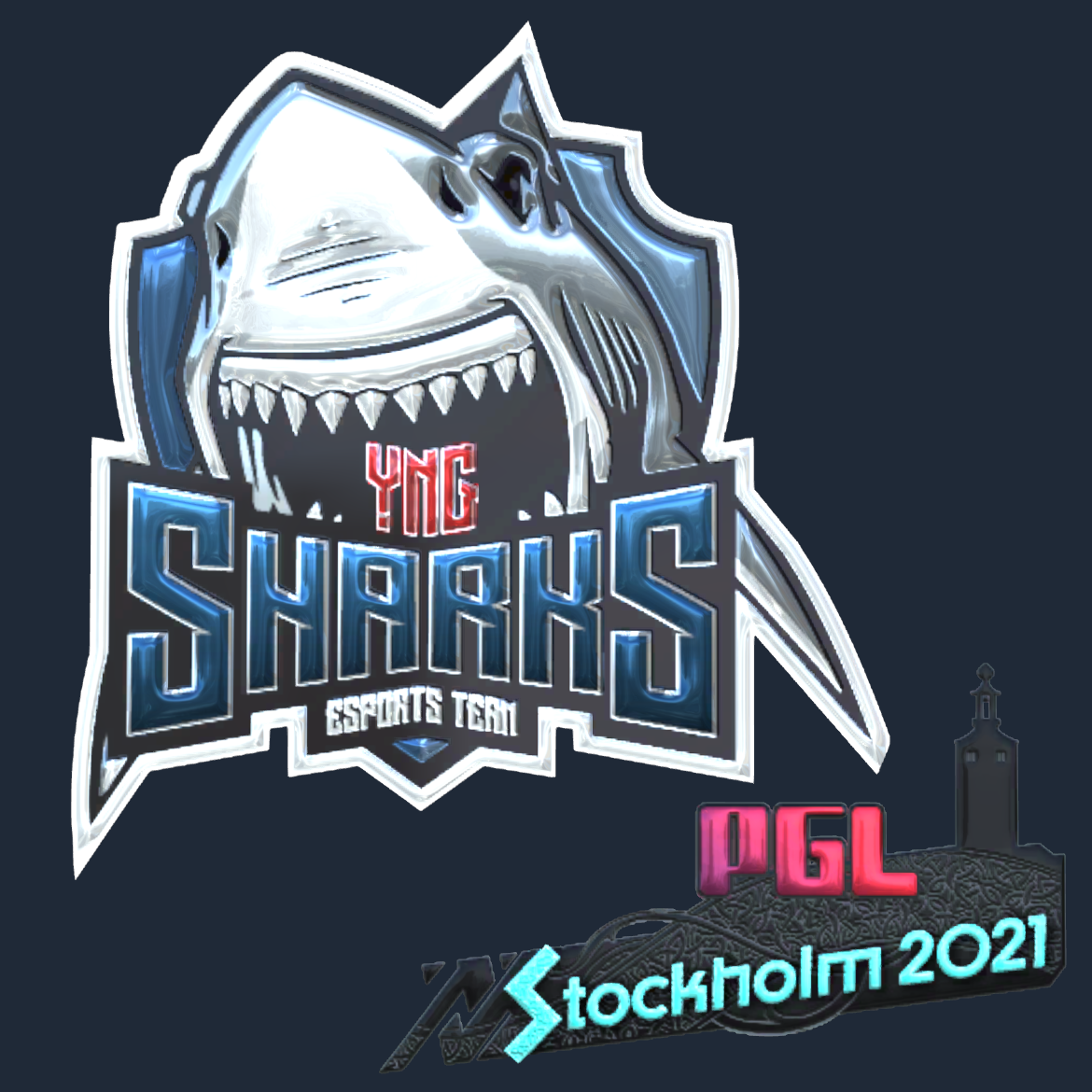 Sticker | Sharks Esports (Foil) | Stockholm 2021 Screenshot
