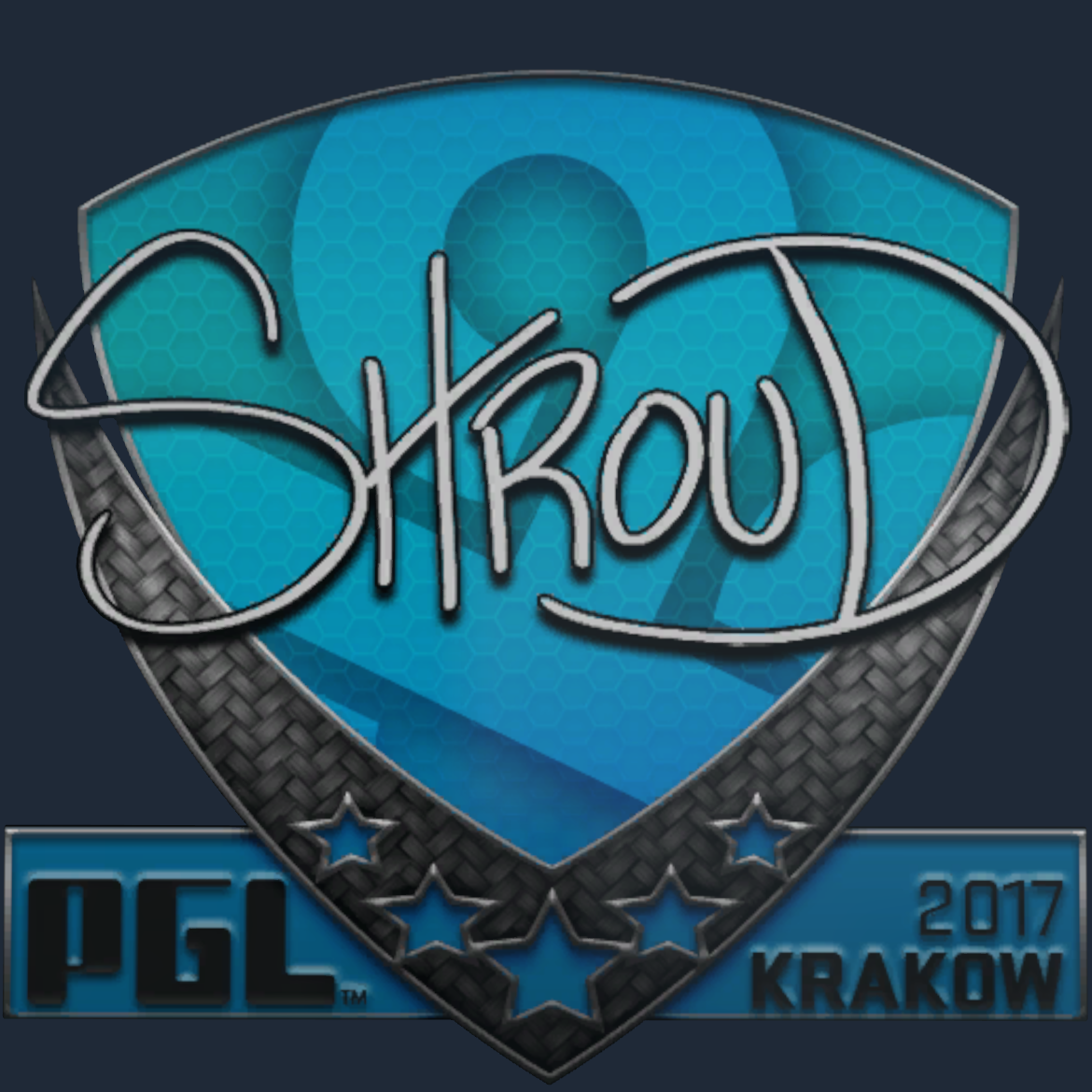Sticker | shroud | Krakow 2017 Screenshot