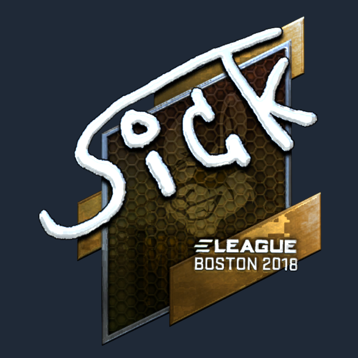 Sticker | SicK (Foil) | Boston 2018 Screenshot