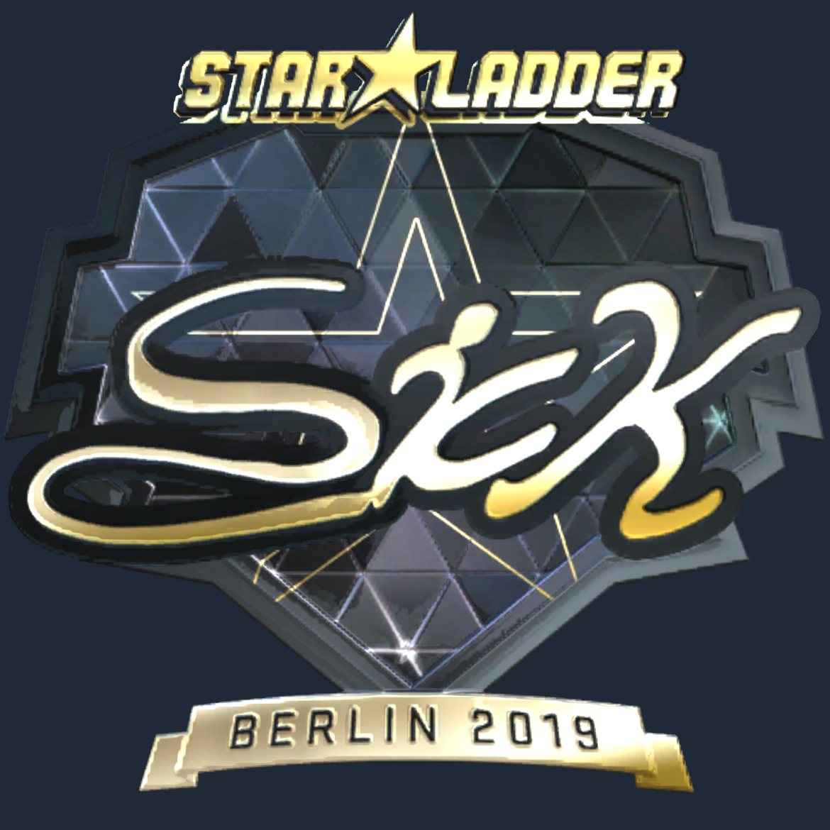 Sticker | SicK (Gold) | Berlin 2019 Screenshot