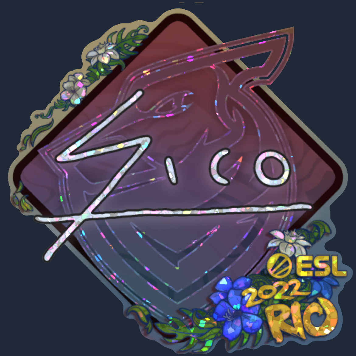 Sticker | Sico (Glitter) | Rio 2022 Screenshot