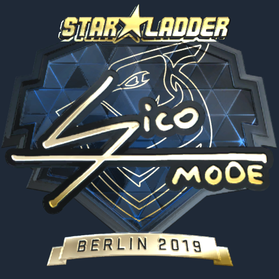 Sticker | Sico (Gold) | Berlin 2019 Screenshot