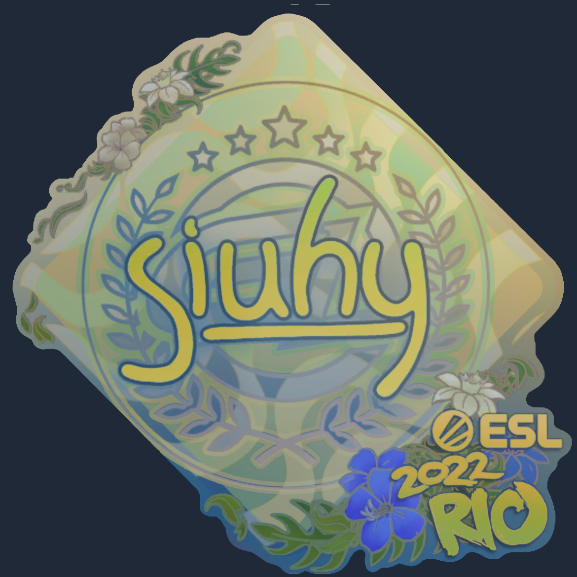 Sticker | siuhy (Holo) | Rio 2022 Screenshot