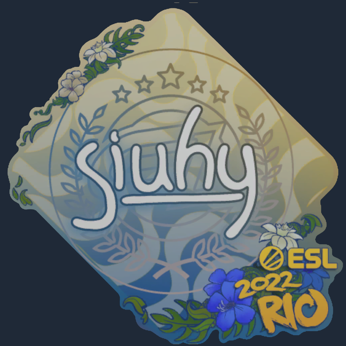 Sticker | siuhy | Rio 2022 Screenshot