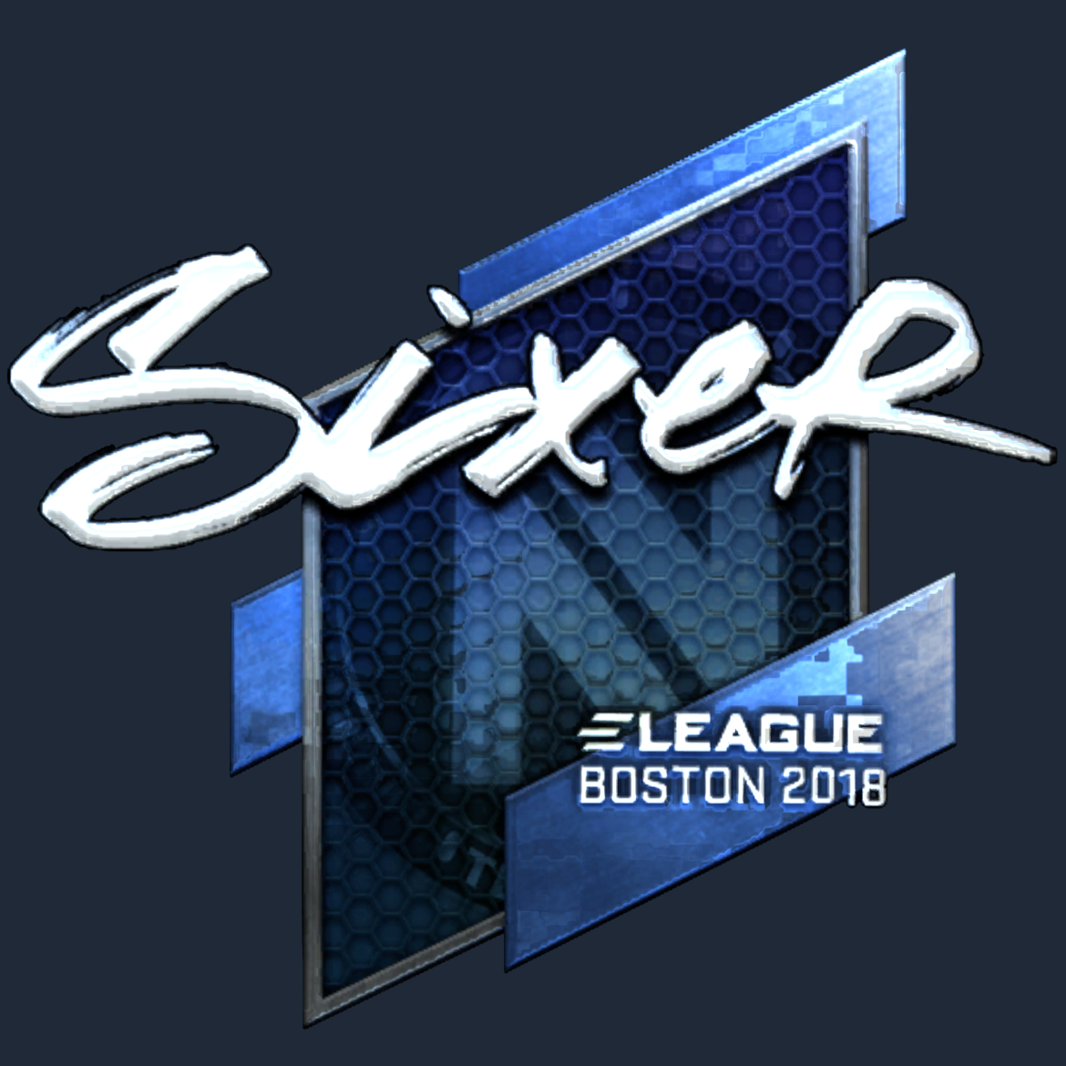 Sticker | SIXER (Foil) | Boston 2018 Screenshot