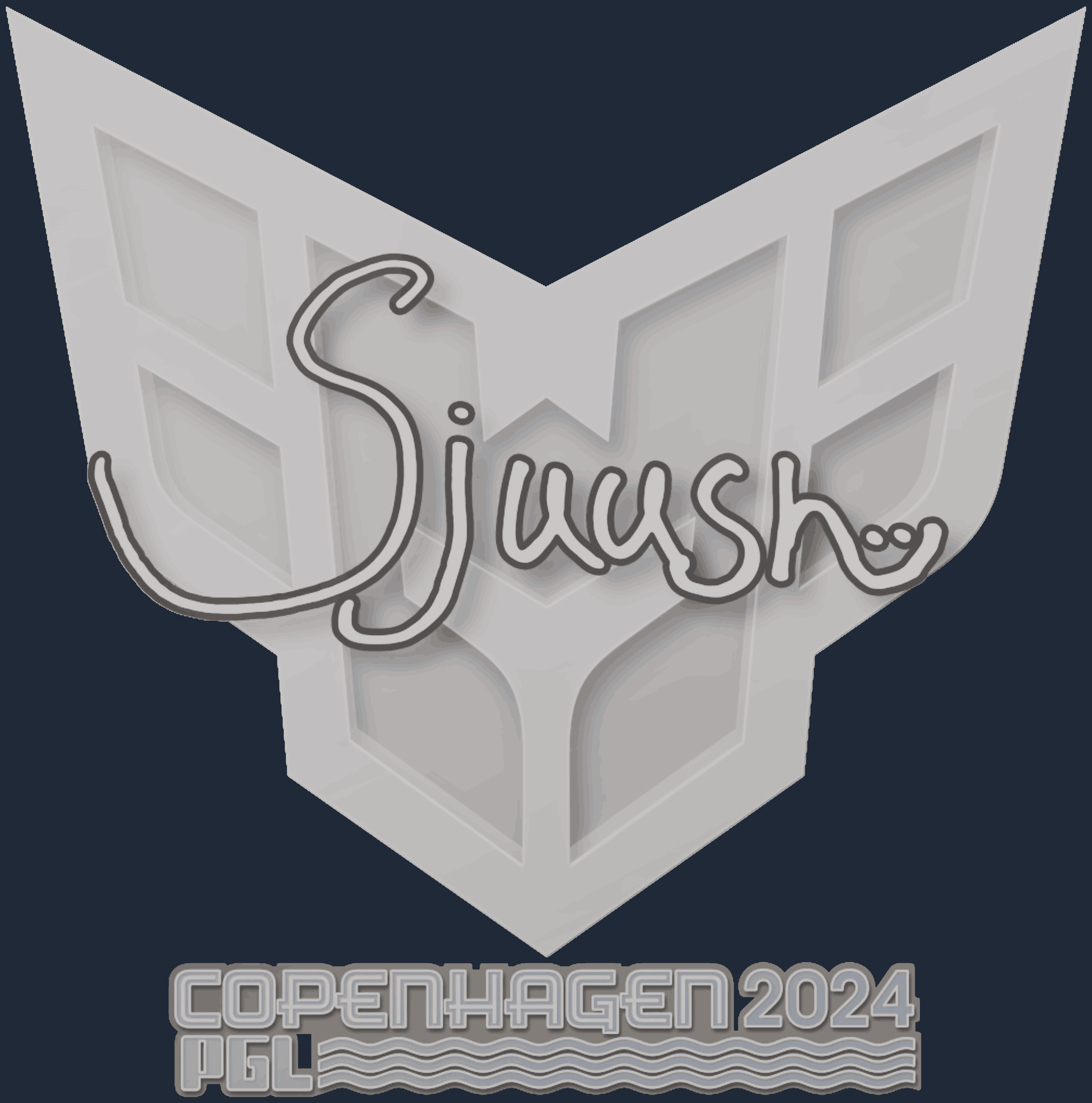 Sticker | sjuush | Copenhagen 2024 Screenshot