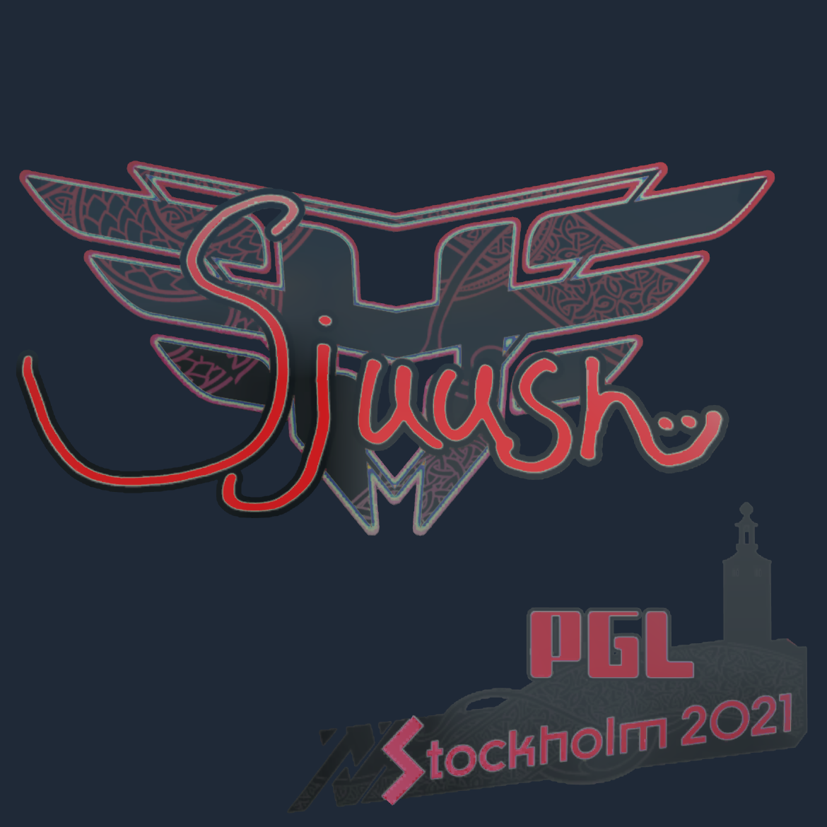 Sticker | sjuush (Holo) | Stockholm 2021 Screenshot