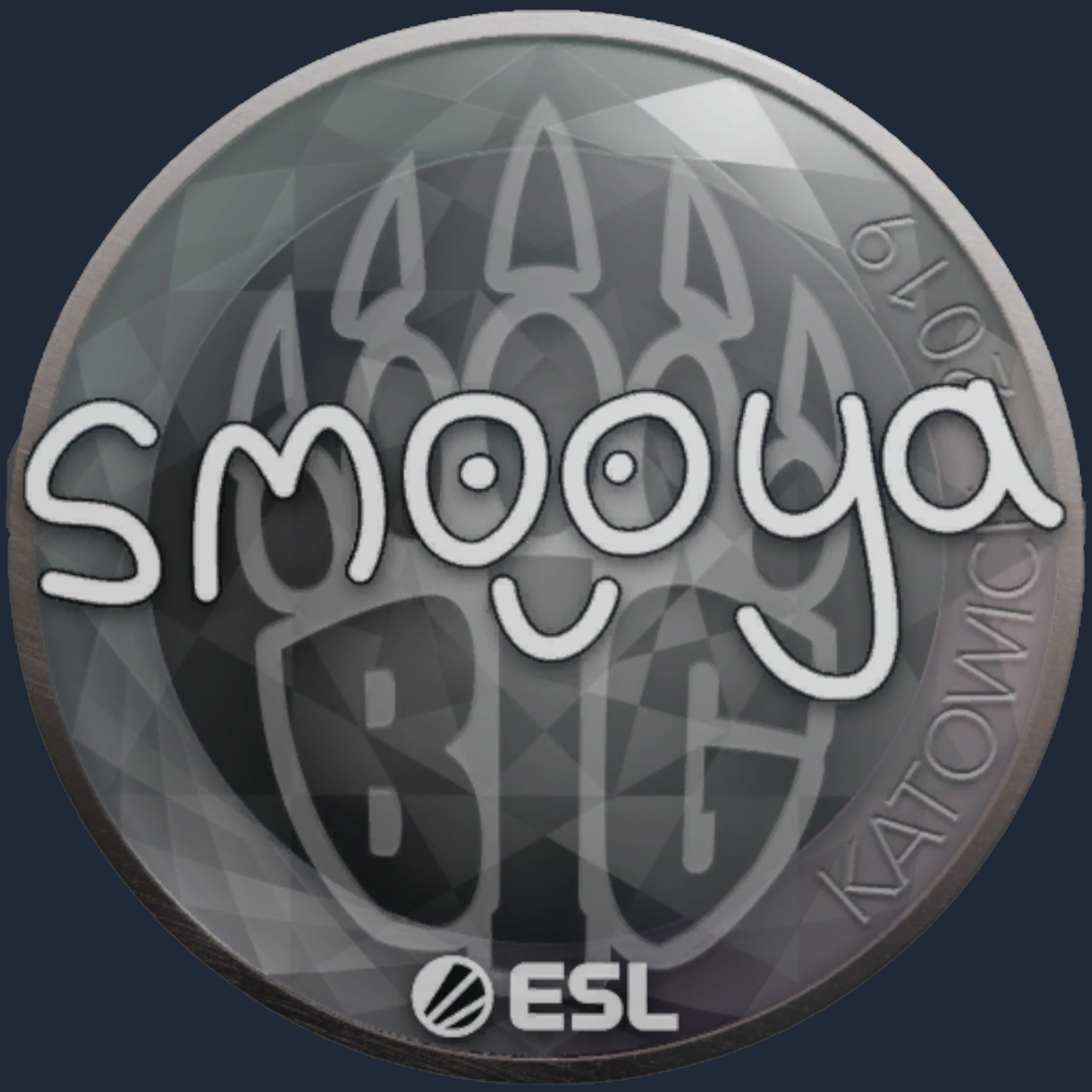 Sticker | smooya | Katowice 2019 Screenshot