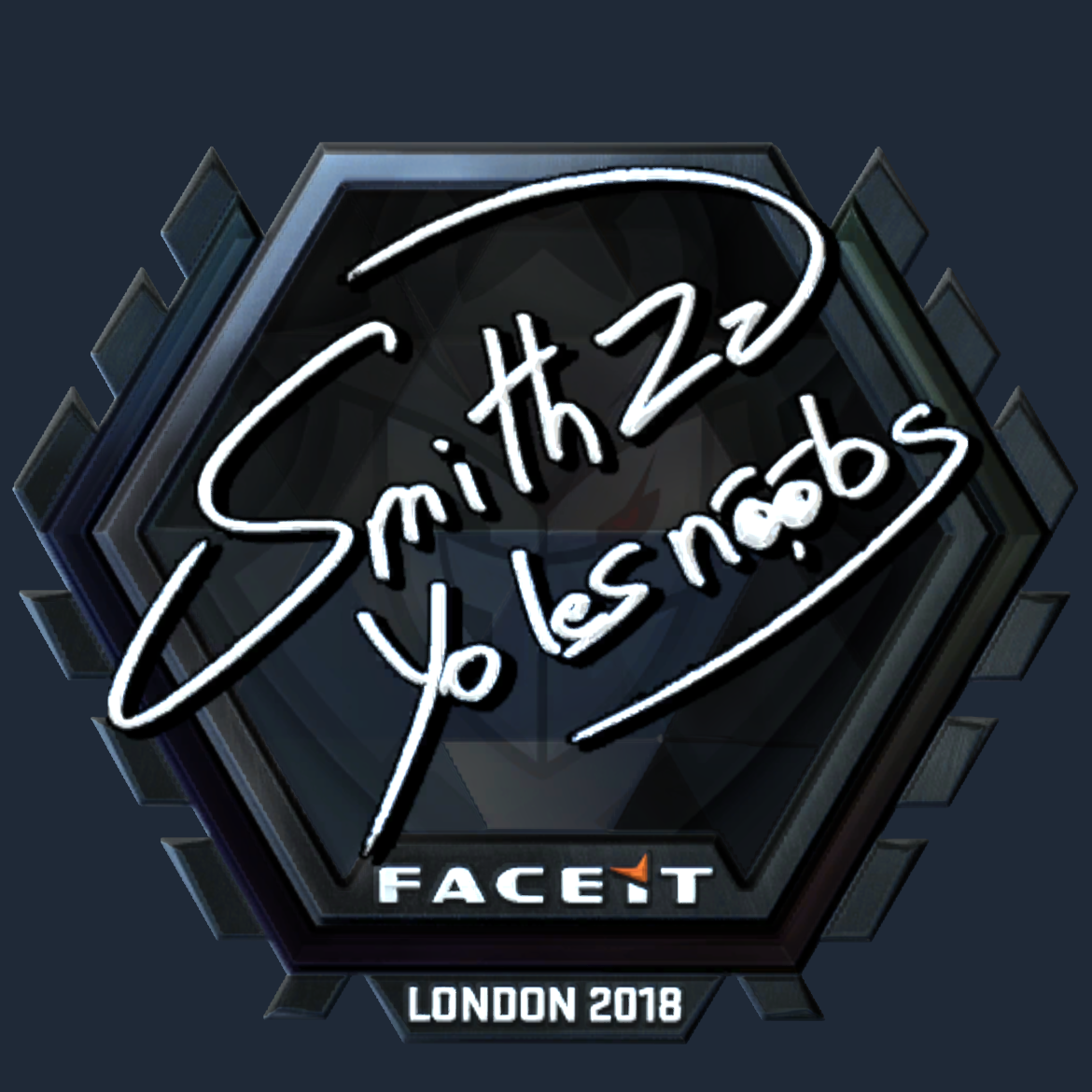 Sticker | SmithZz (Foil) | London 2018 Screenshot
