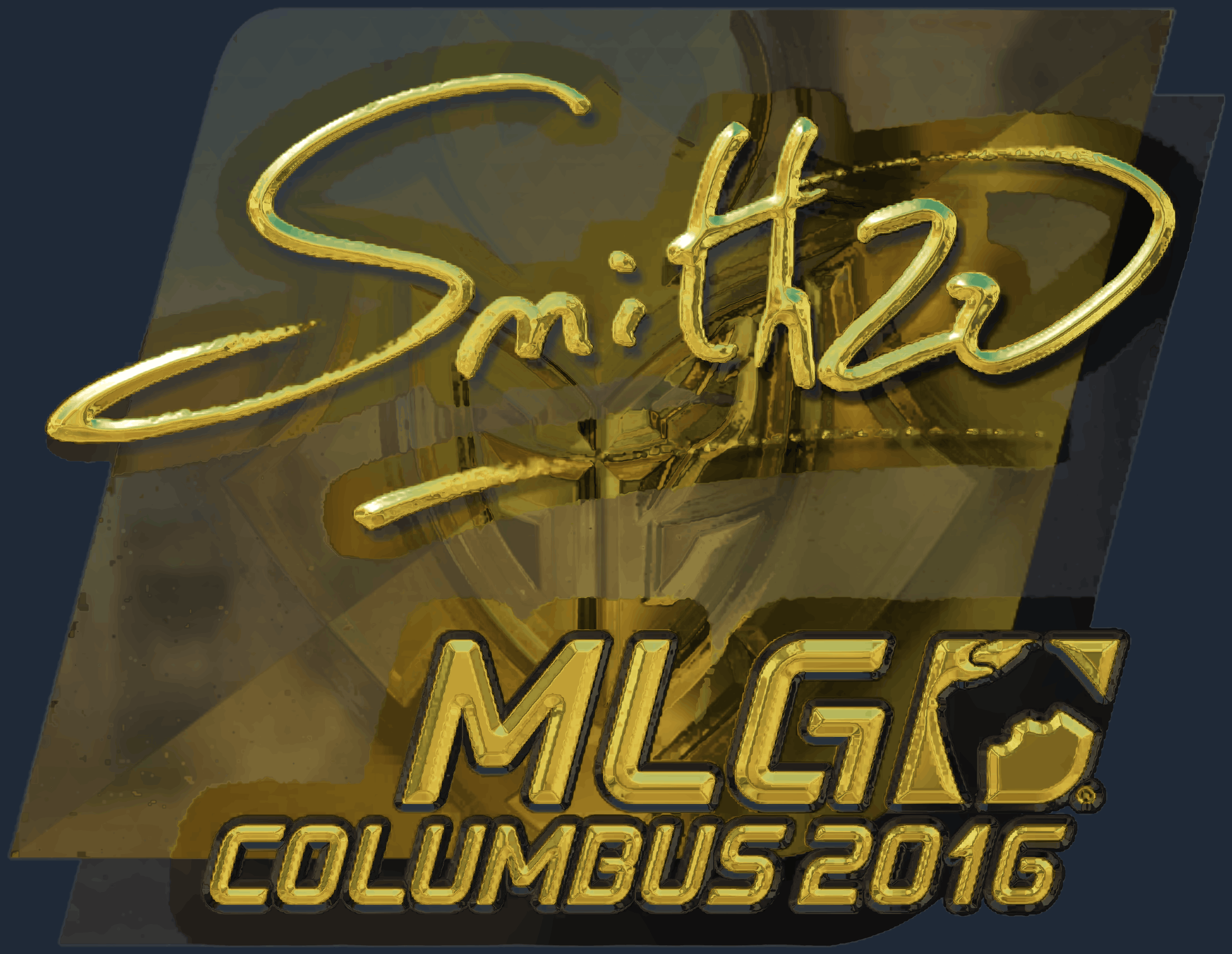 Sticker | SmithZz (Gold) | MLG Columbus 2016 Screenshot