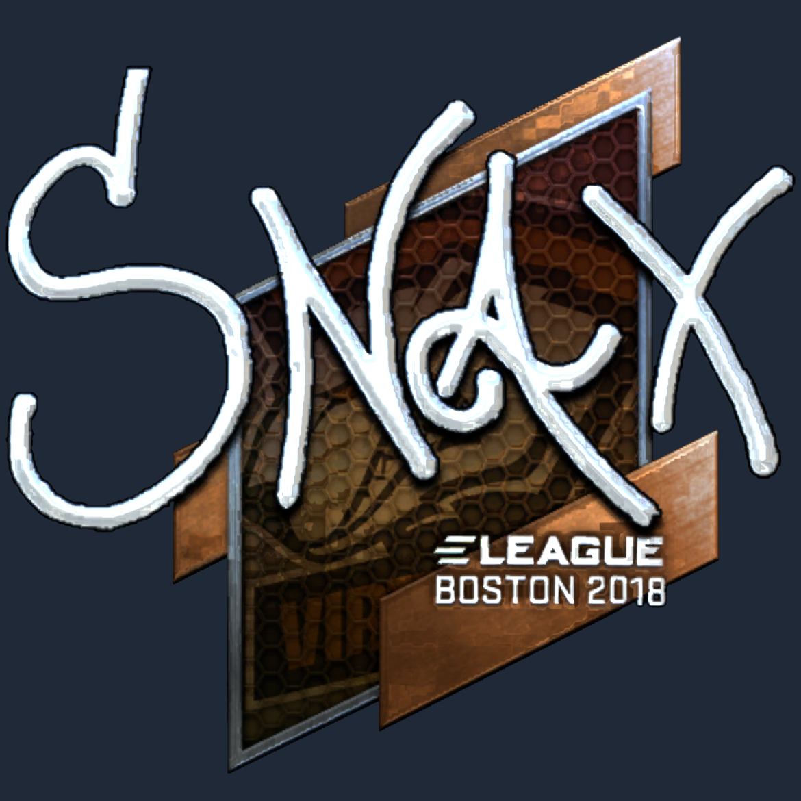 Sticker | Snax (Foil) | Boston 2018 Screenshot