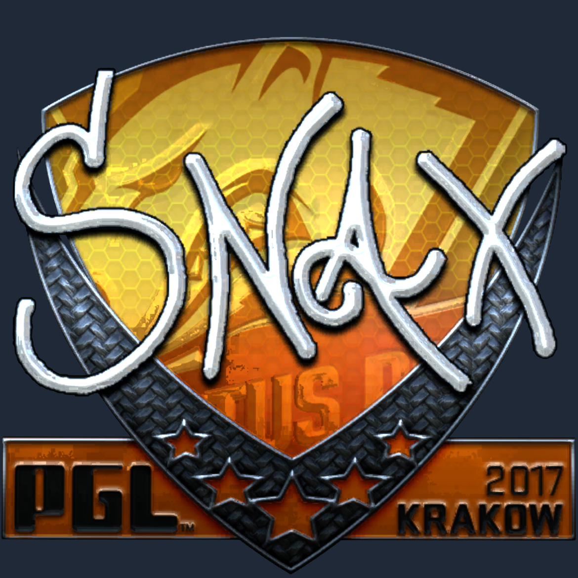 Sticker | Snax (Foil) | Krakow 2017 Screenshot