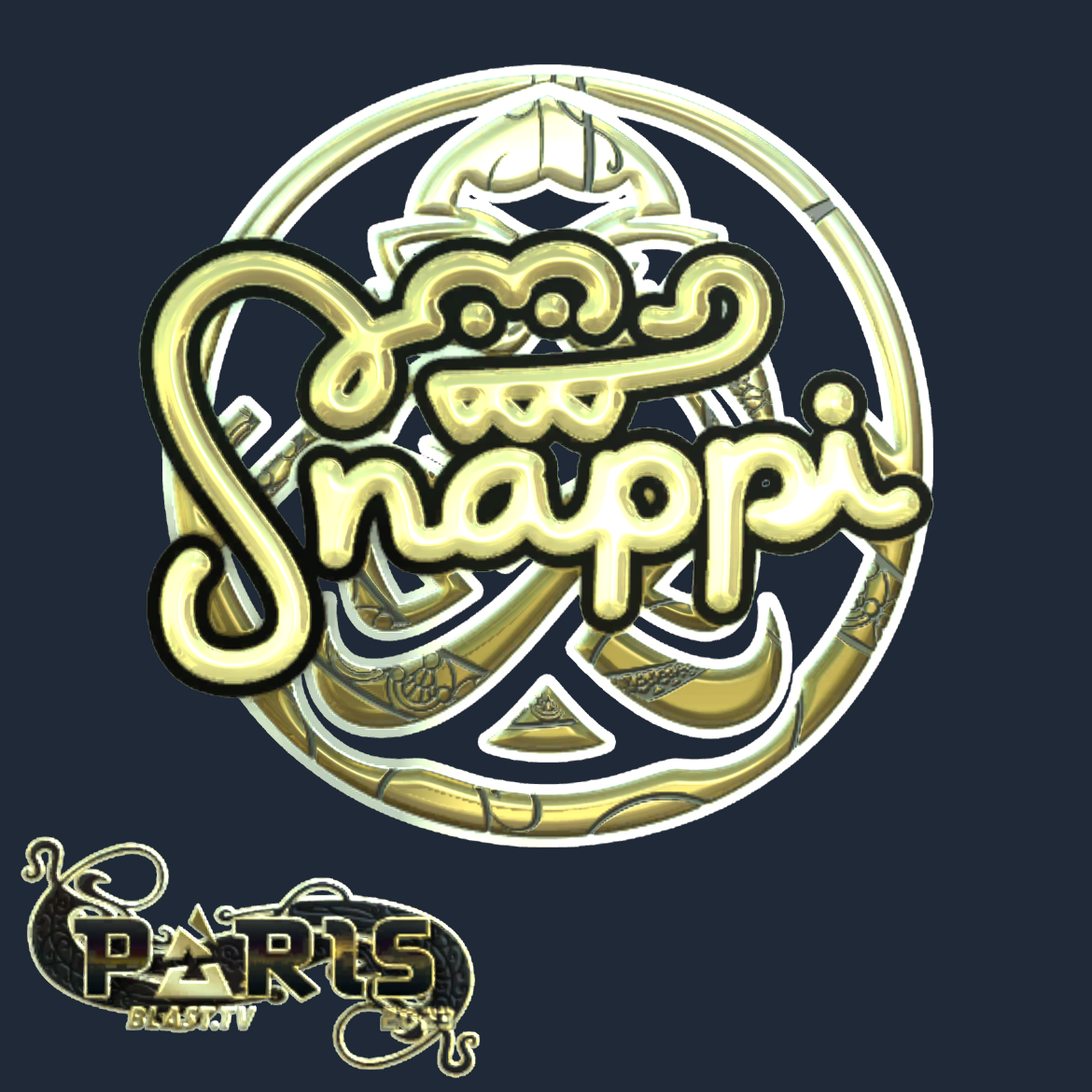 Sticker | Snappi (Gold) | Paris 2023 Screenshot
