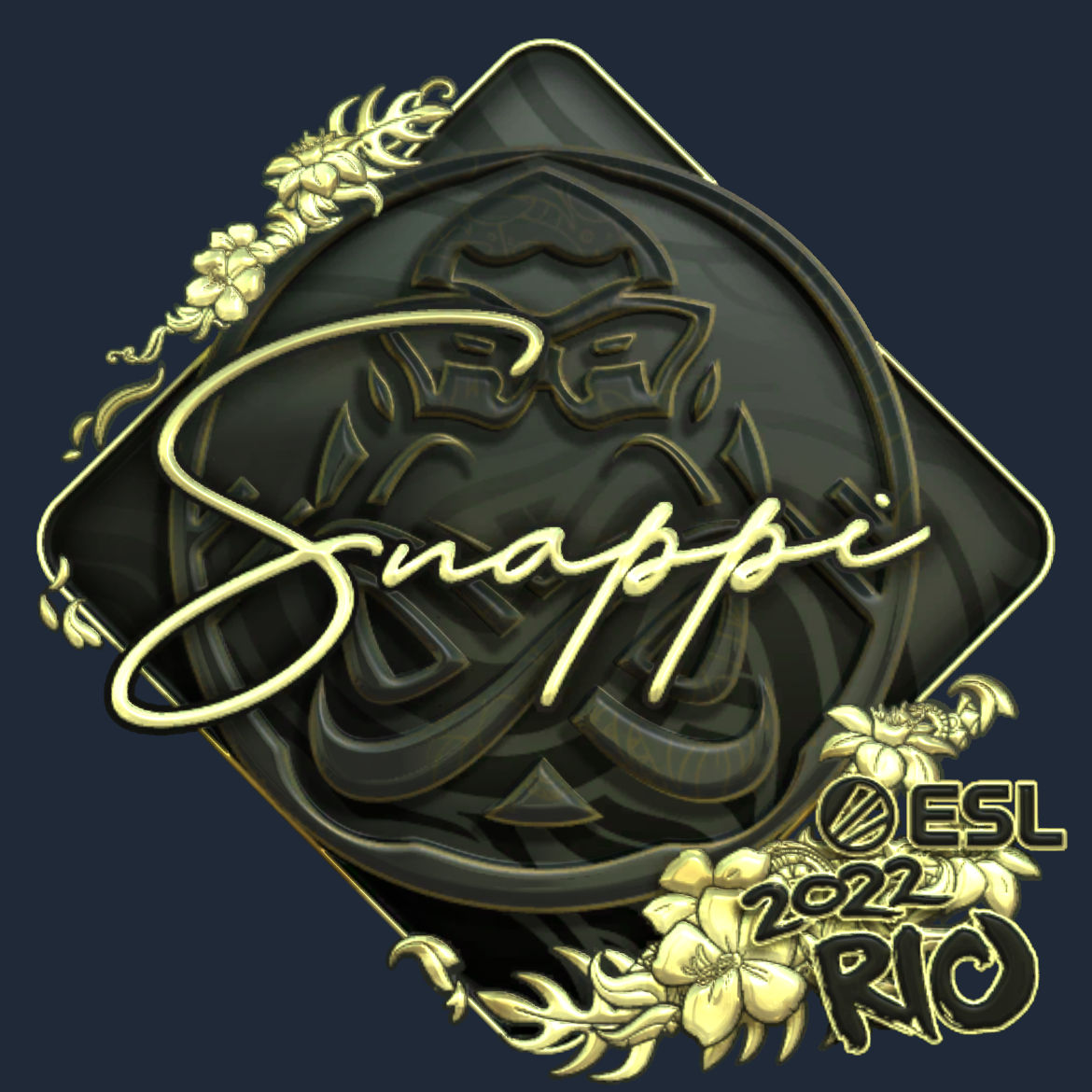 Sticker | Snappi (Gold) | Rio 2022 Screenshot