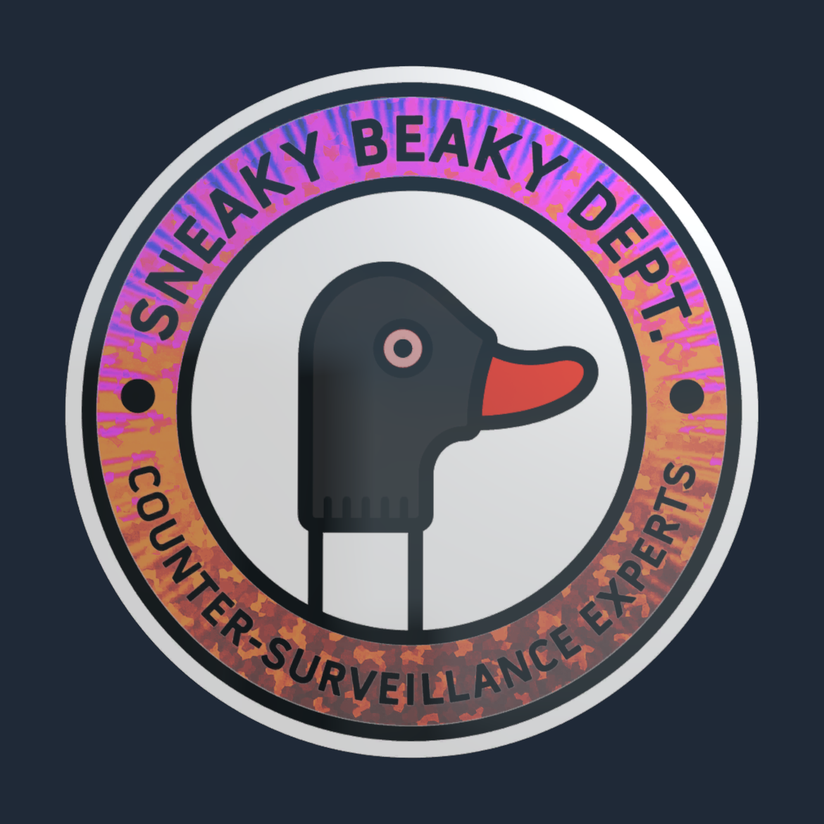 Sticker | Sneaky Beaky Dept. (Holo) Screenshot