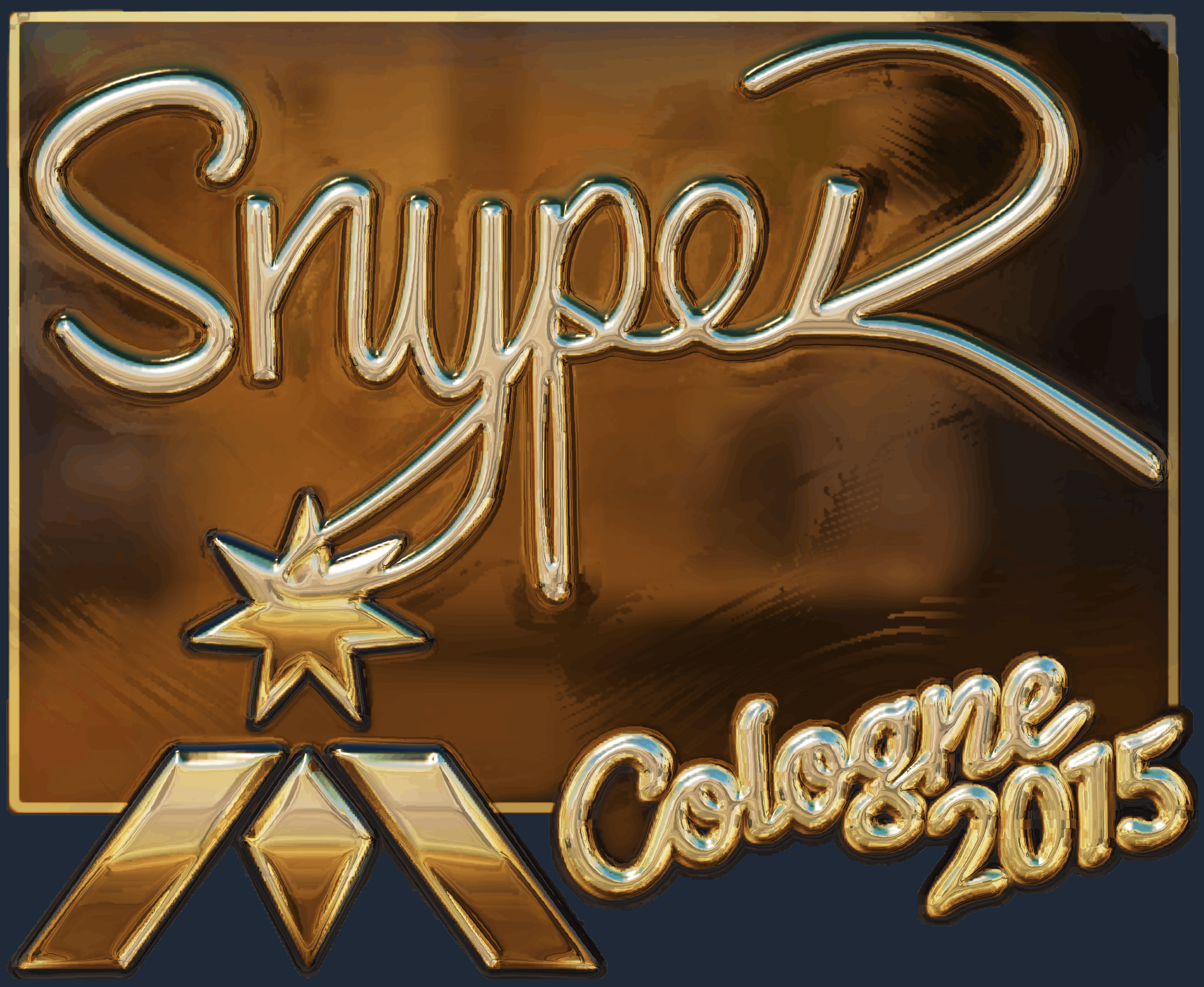 Sticker | SnypeR (Gold) | Cologne 2015 Screenshot