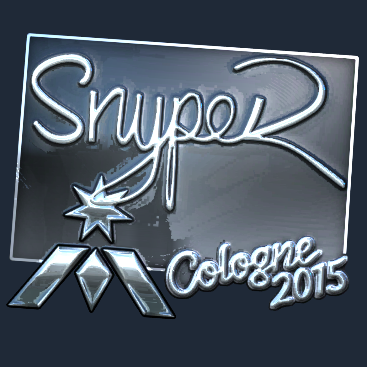 Sticker | SnypeR (Foil) | Cologne 2015 Screenshot