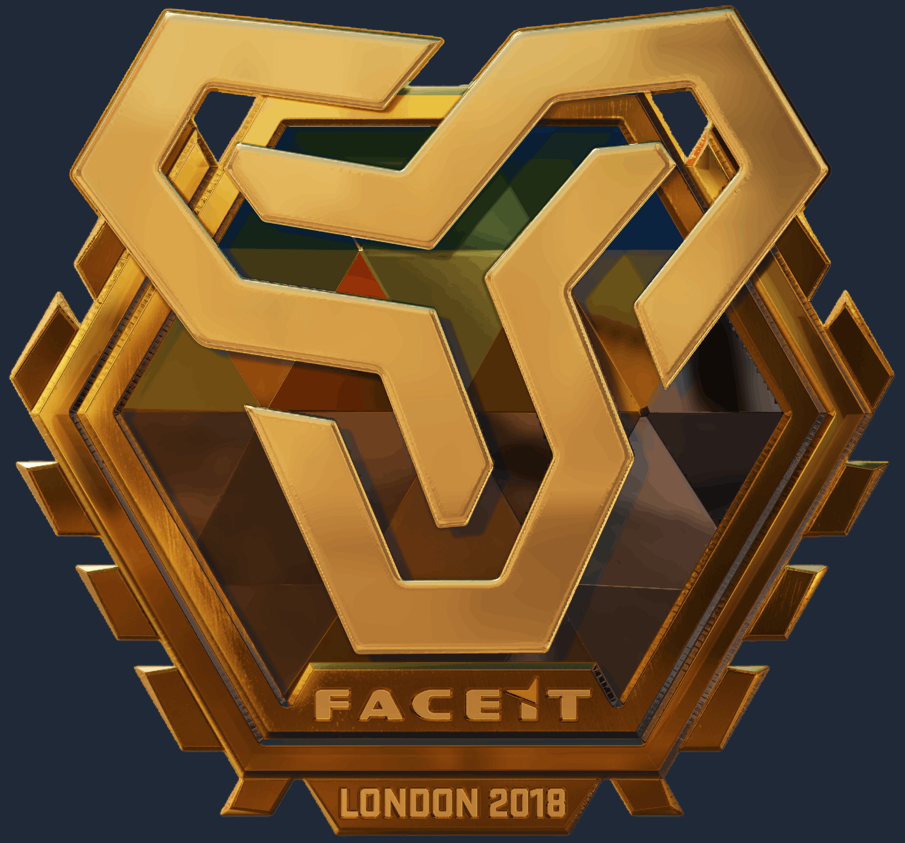 Sticker | Space Soldiers (Gold) | London 2018 Screenshot