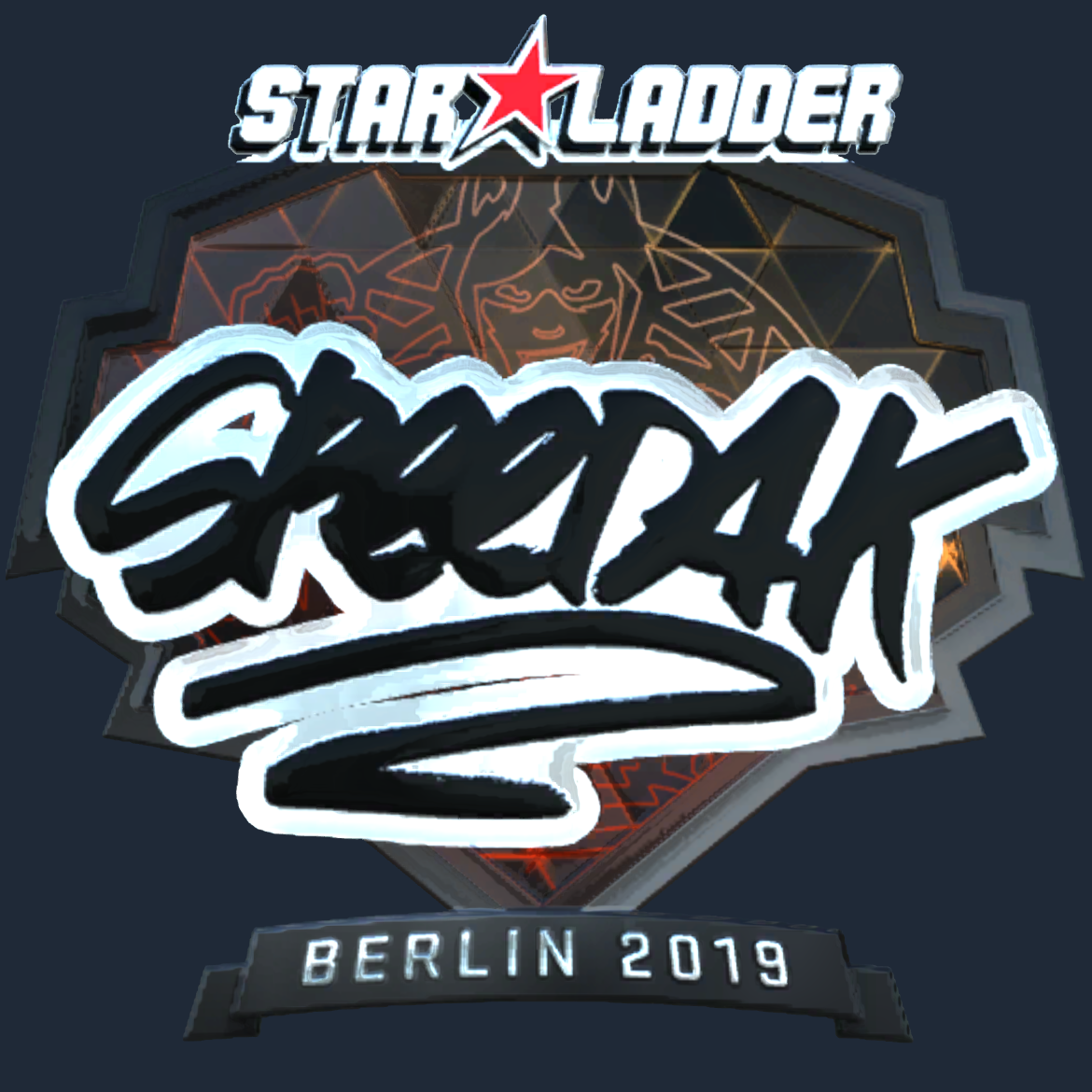Sticker | speed4k (Foil) | Berlin 2019 Screenshot