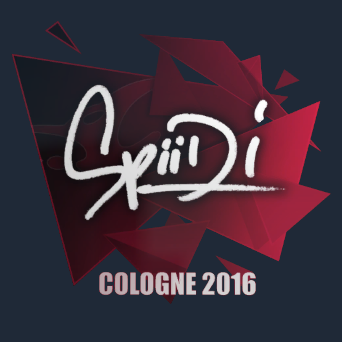 Sticker | Spiidi | Cologne 2016 Screenshot