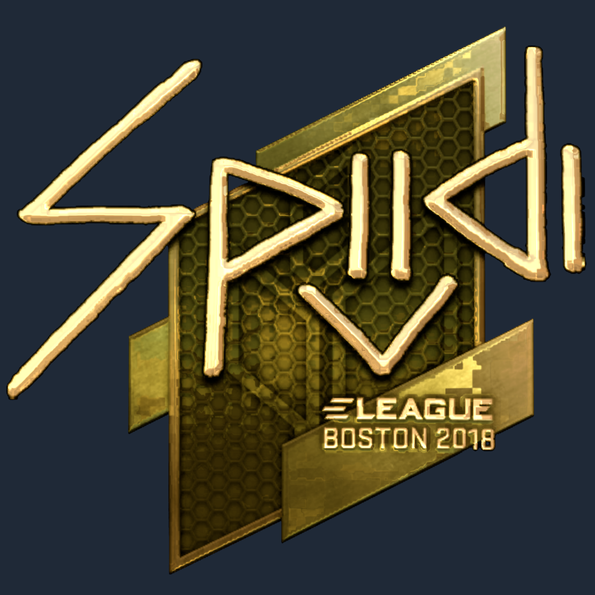 Sticker | Spiidi (Gold) | Boston 2018 Screenshot