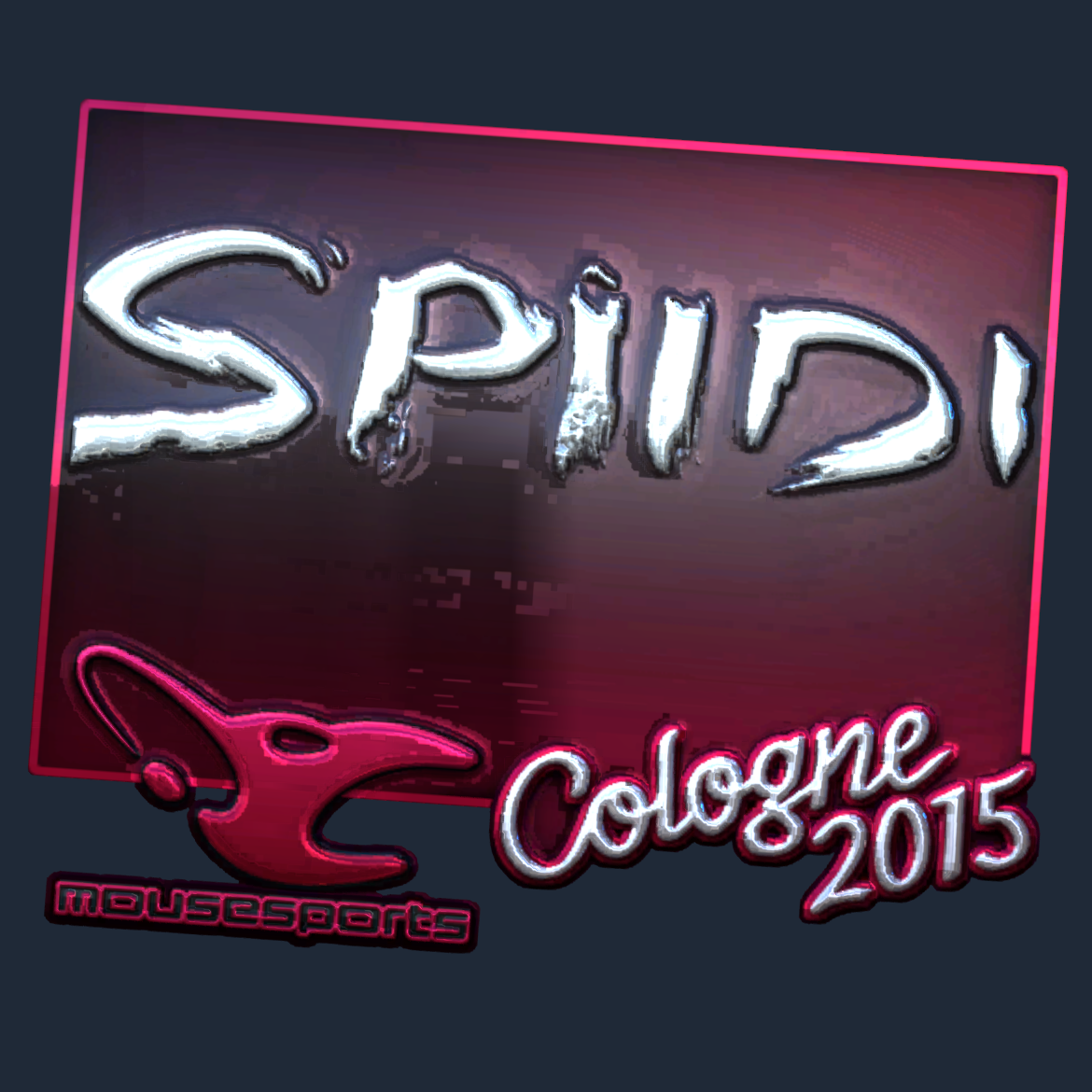 Sticker | Spiidi (Foil) | Cologne 2015 Screenshot