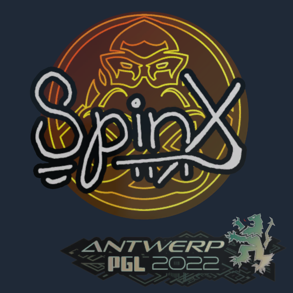 Sticker | Spinx | Antwerp 2022 Screenshot