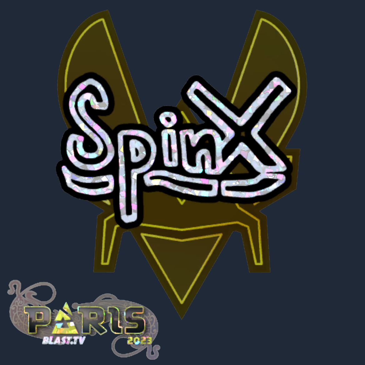 Sticker | Spinx (Glitter) | Paris 2023 Screenshot