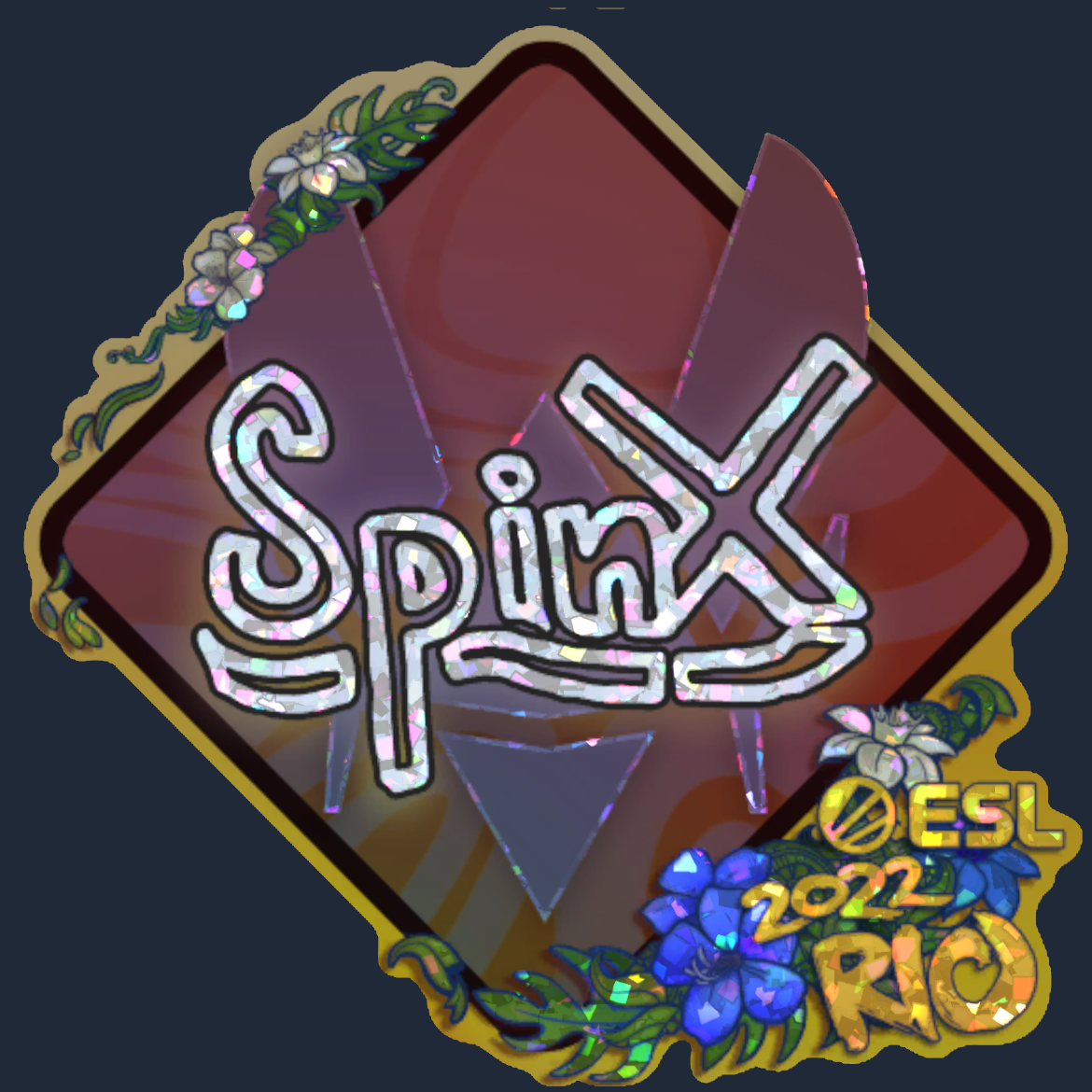 Sticker | Spinx (Glitter) | Rio 2022 Screenshot