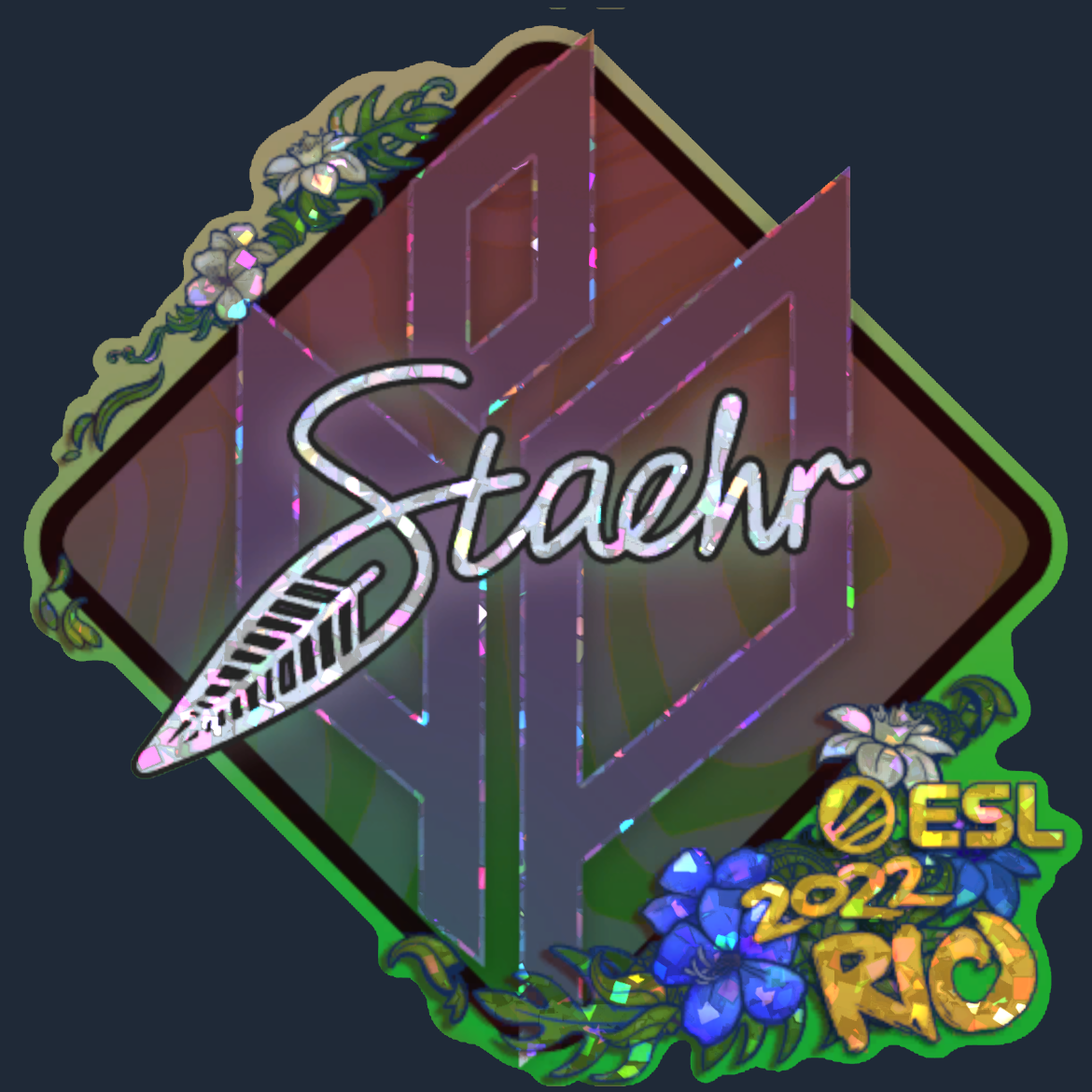 Sticker | Staehr (Glitter) | Rio 2022 Screenshot