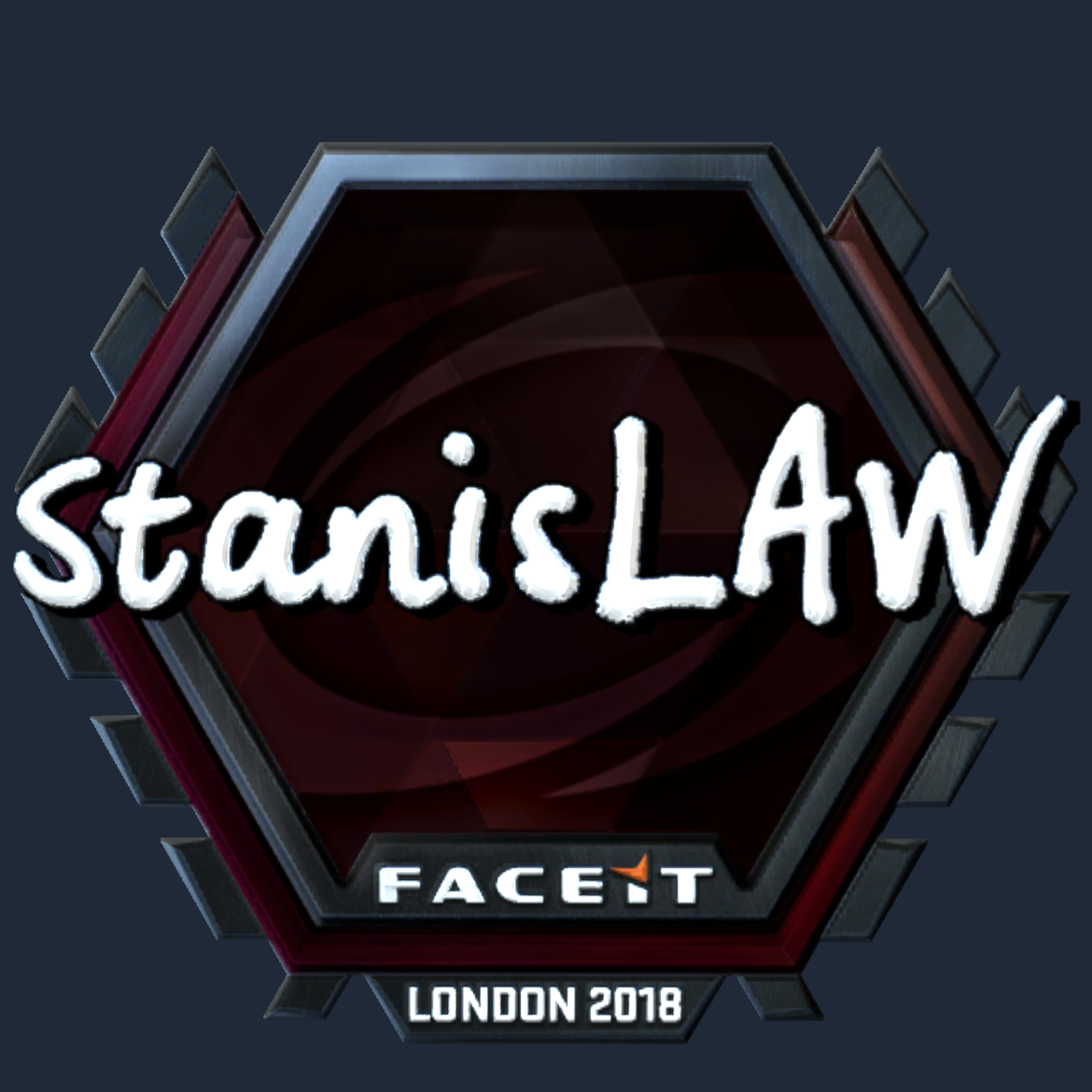 Sticker | stanislaw (Foil) | London 2018 Screenshot