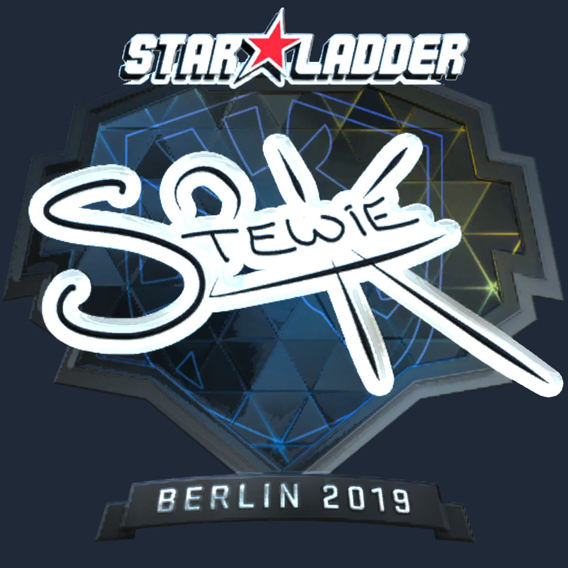 Sticker | Stewie2K (Foil) | Berlin 2019 Screenshot