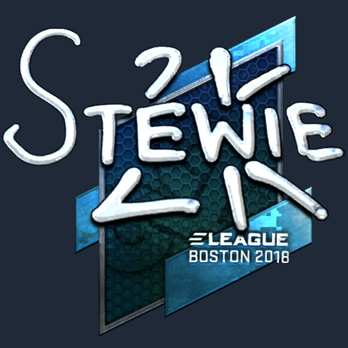 Sticker | Stewie2K (Foil) | Boston 2018 Screenshot