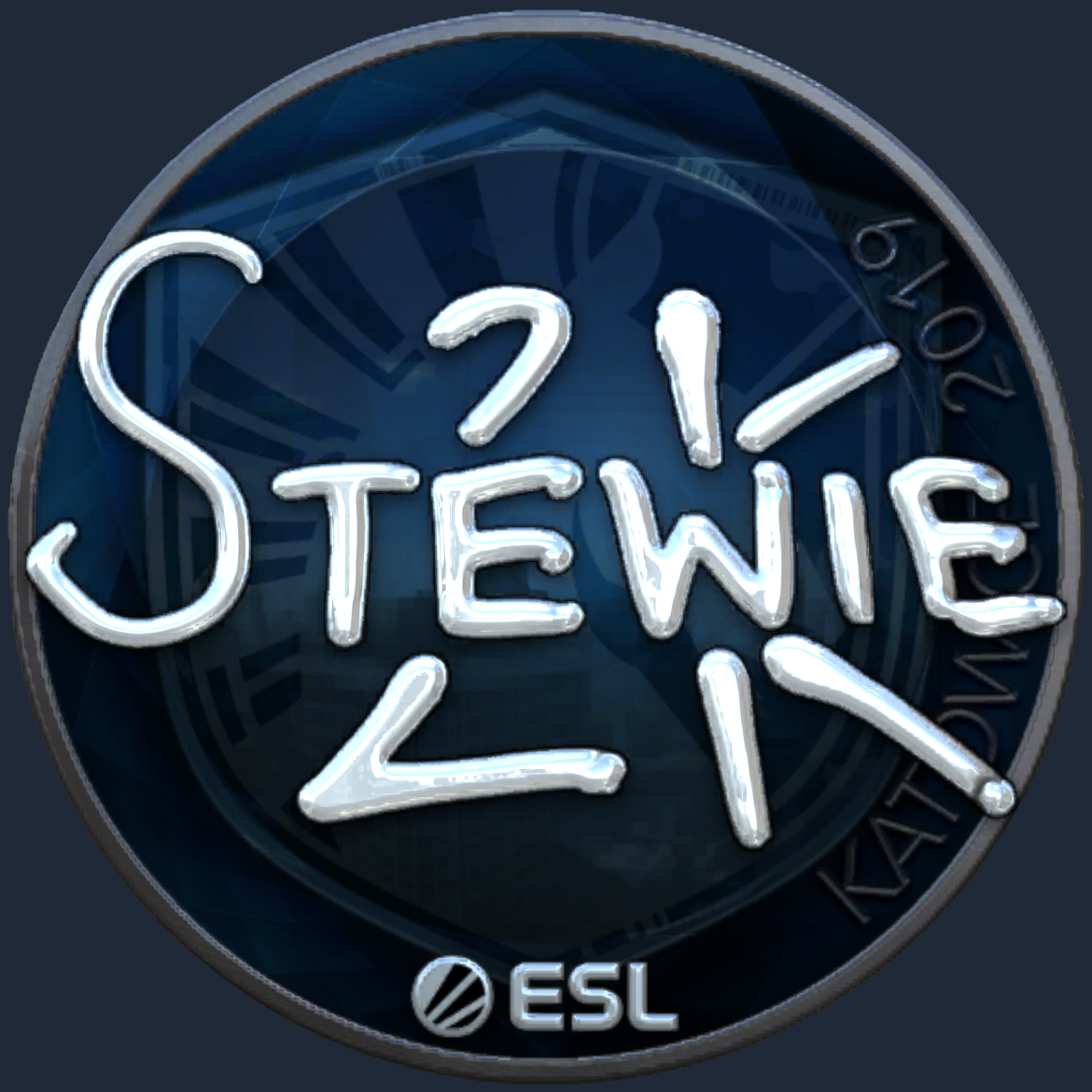 Sticker | Stewie2K (Foil) | Katowice 2019 Screenshot