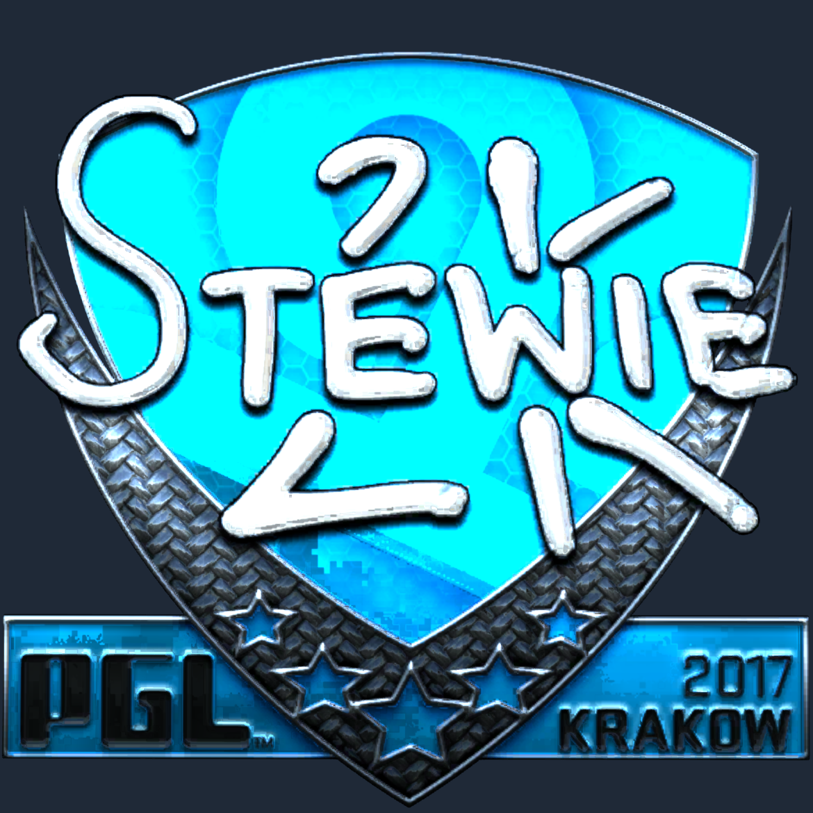 Sticker | Stewie2K (Foil) | Krakow 2017 Screenshot