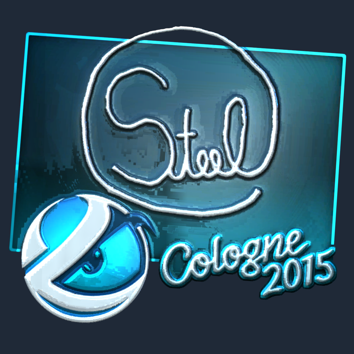 Sticker | steel (Foil) | Cologne 2015 Screenshot